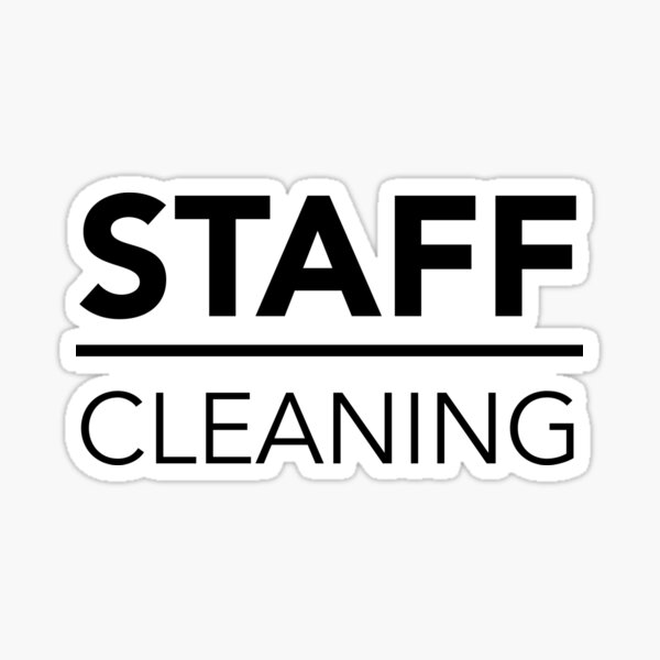 Item preview, Event Cleaning Staff designed and sold by vmdx.
