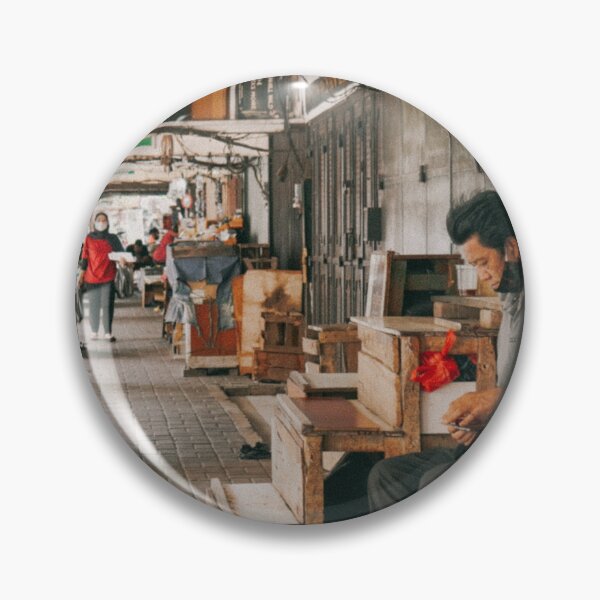 Item preview, Retro Urban Abandoned Chinatown Street  designed and sold by Sitorus Sun.