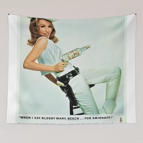 Item preview, Vodka Martini - Julie Newmar Cowgirl poster designed and sold by wwilliamemartin.