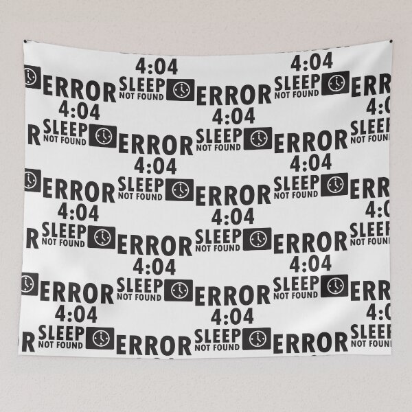 Item preview, Error 4:04 - Sleep not found designed and sold by nektarinchen.