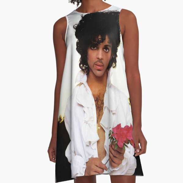 Man And The Flowers A-Line Dress