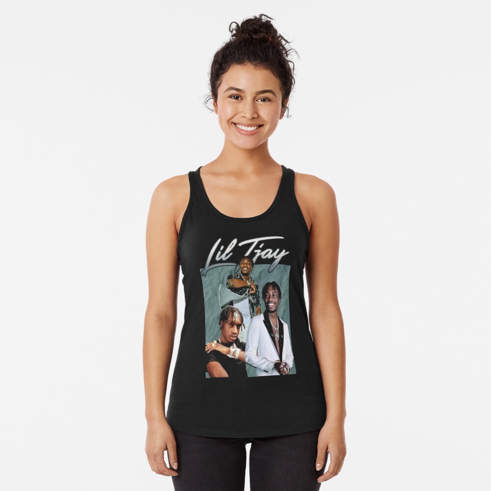 Discover TJAY LIL music Racerback Tank Top