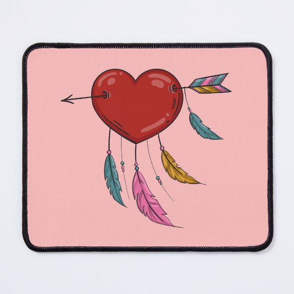 Item preview, Arrow Piercing Heart (red heart) designed and sold by Froyd Wess.