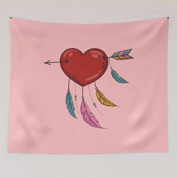 Item preview, Arrow Piercing Heart (red heart) designed and sold by Froyd Wess.