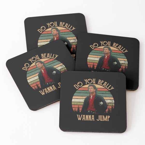 Item preview, Action Movie American Police Motivational Lethal Weapon Do You Really Wanna Jump Vintage Love You Fa designed and sold by CostaAlmeida.