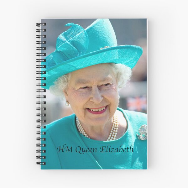Item preview, HM Queen Elizabeth II in Turquoise Hat Professional Photo HD designed and sold by Picturestation.