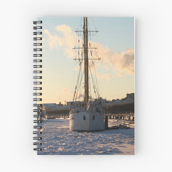 Item preview, Sailing ship in the ice harbor designed and sold by mrivserg.