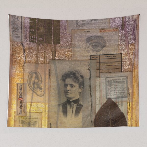 Item preview, A Sensitive Soul: a ghost story collage designed and sold by Peculiaris.