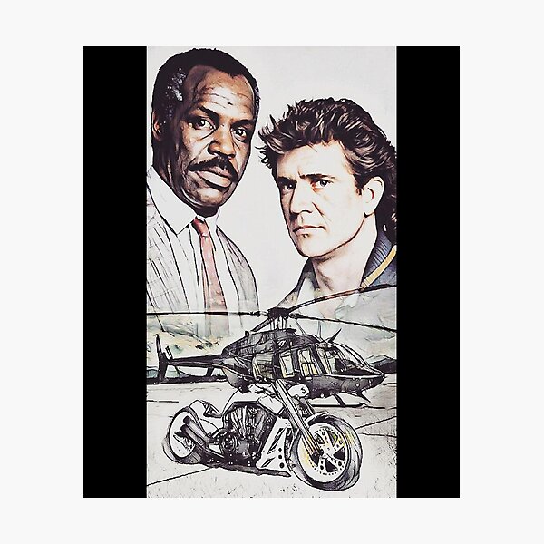 Item preview, Action Movie American Police Motivational Lethal Weapon Graphic For Fan designed and sold by CostaAlmeida.