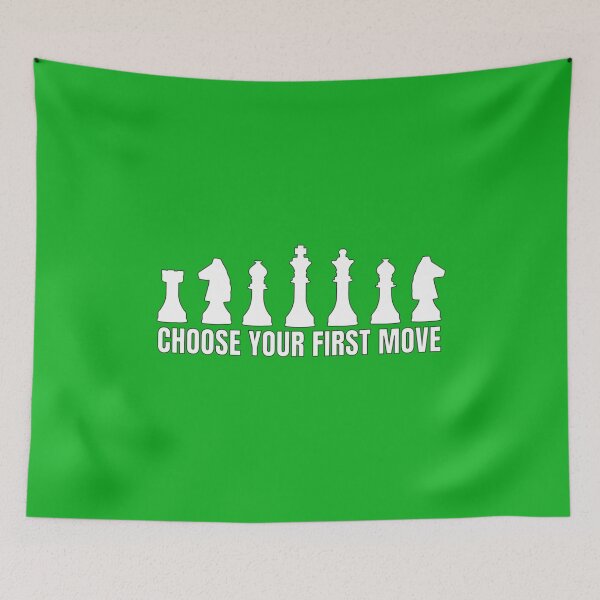 Item preview, Chess Choose Your First Move Funny Tshirt designed and sold by VanSizej.
