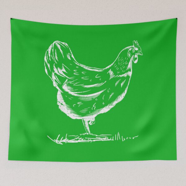 Item preview, Chicken Drawn Chickens Farmer Chicken Farmer designed and sold by VanSizej.