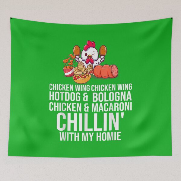 Item preview, Chicken Wing Chicken Wing Hot Dog And Bologna designed and sold by VanSizej.