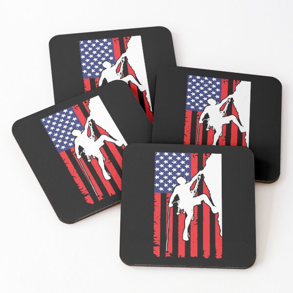 Artikelvorschau, Amerikanische Flagge Kletterer Shirt, Bergsteigen Shirt, Kletterer Shirt, Klettern Shirt, Bergsteigen Shirt, Sport Klettern Liebhaber Shirt entworfen und verkauft von aymob.