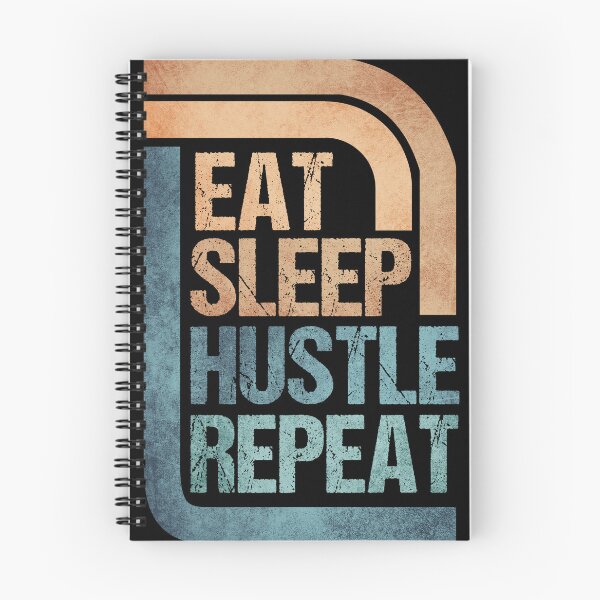 Item preview, Copy of Eat Sleep Hustle Repeat - Eat Don't Sleep overthink Hustle Repeat designed and sold by MOONINSPIRATION.