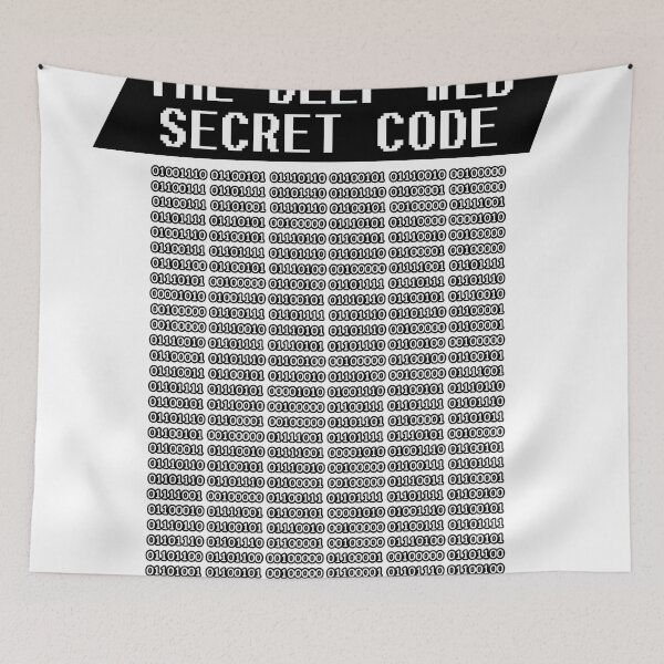 Item preview, RICKROLLED (Binary Code lyrics of "Never Gonna Give You Up") designed and sold by DaltonSays.
