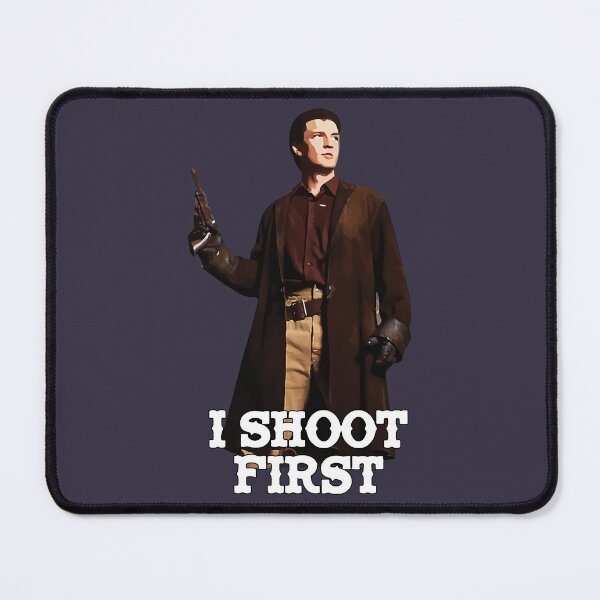 Item preview, Nathan Fillion I Shoot Firs designed and sold by Kristineiu12.