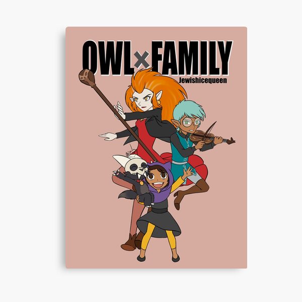 OWL x FAMILY Canvas Print