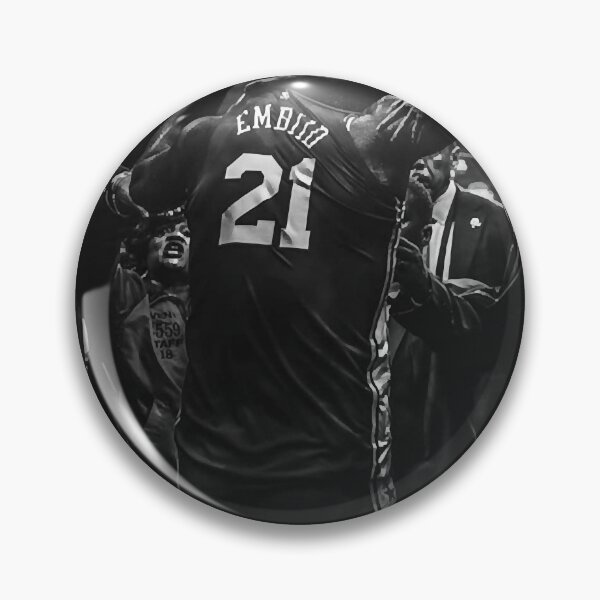 Item preview, Joel Embiid - Black  White  designed and sold by Heidiartman.