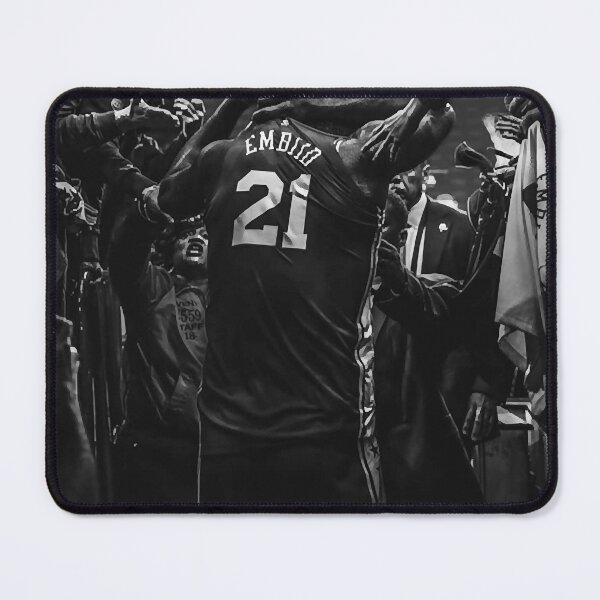 Item preview, Joel Embiid - Black  White  designed and sold by Heidiartman.