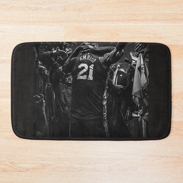 Item preview, Joel Embiid - Black  White  designed and sold by Heidiartman.