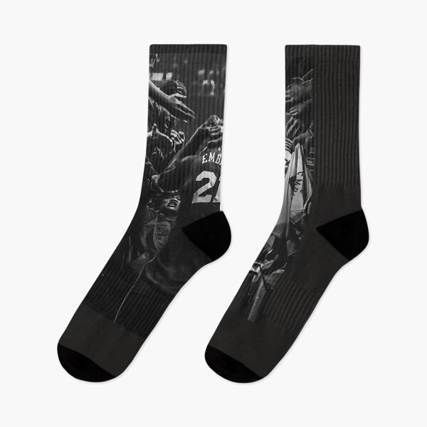 Item preview, Joel Embiid - Black  White  designed and sold by Heidiartman.