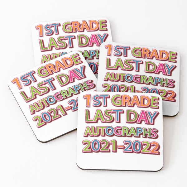 Item preview, 1st Grade Last Day Autographs 2021-2022 for first graders designed and sold by Med ing.