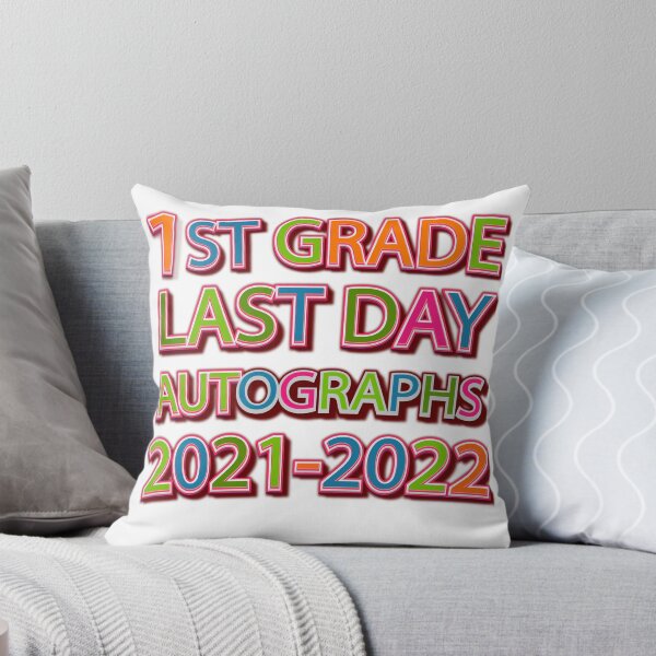 Item preview, 1st Grade Last Day Autographs 2021-2022 for first graders designed and sold by Med ing.