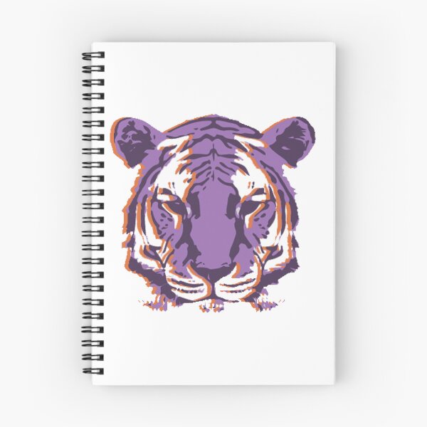 Item preview, Purple and Orange Tiger designed and sold by emmamarinelli.
