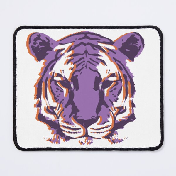 Item preview, Purple and Orange Tiger designed and sold by emmamarinelli.