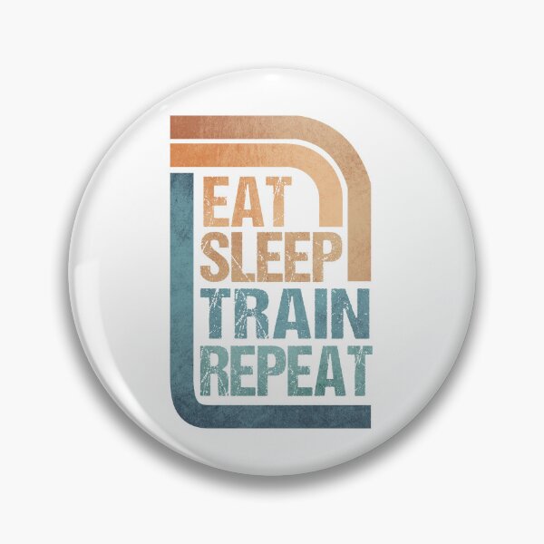 Item preview, EAT. SLEEP. TRAIN. REPEAT. - EAT SLEEP TRAIN REPEAT  designed and sold by MOONINSPIRATION.
