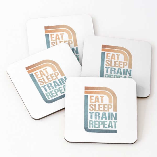 Item preview, EAT. SLEEP. TRAIN. REPEAT. - EAT SLEEP TRAIN REPEAT  designed and sold by MOONINSPIRATION.