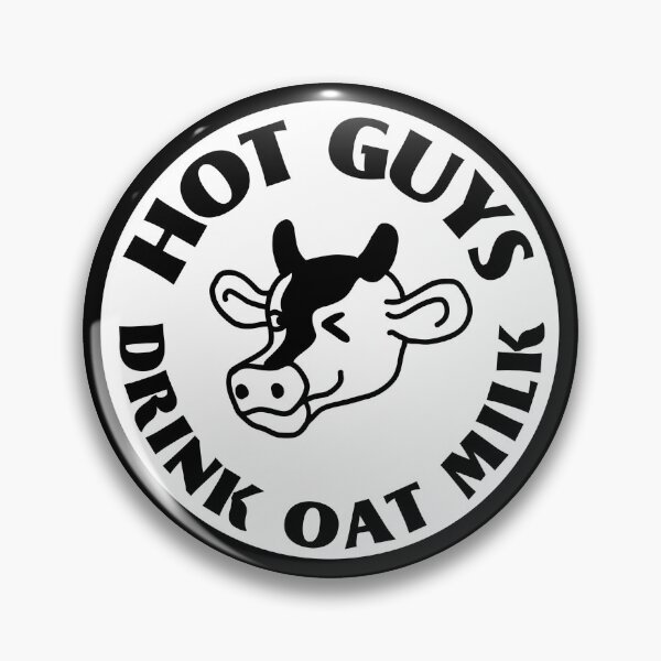 Item preview, Vegan - Hot Guys Drink Oat Milk designed and sold by humnoo.
