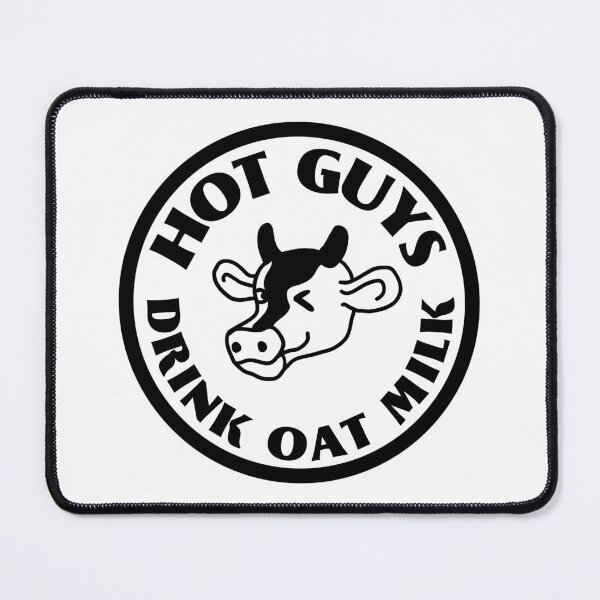 Item preview, Vegan - Hot Guys Drink Oat Milk designed and sold by humnoo.