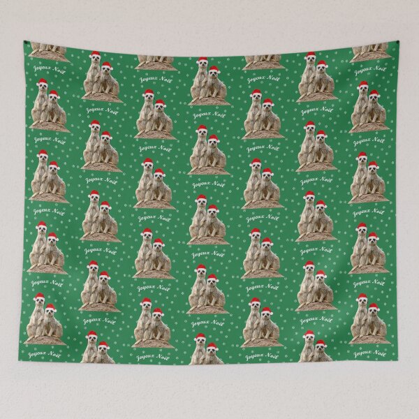 Item preview, Joyeux Noël Suricates designed and sold by quentinjlang.