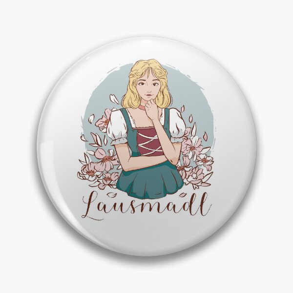 Item preview, Lausmadl Bavaria dirndl girl designed and sold by Rob-Son.