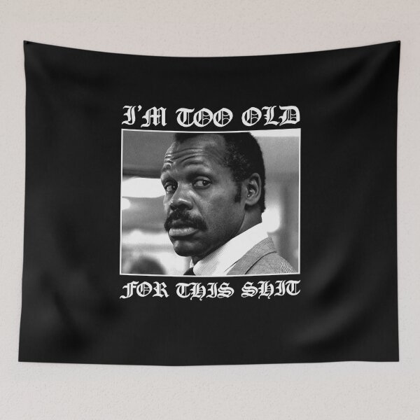 Item preview, Action Movie American Police Motivational Roger Murtaugh Is Too Old For This Gifts For Fan designed and sold by CostaAlmeida.