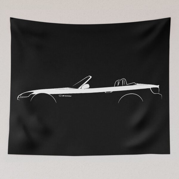 Item preview, Honda S2000 Silhouette - White designed and sold by André Cordeiro.
