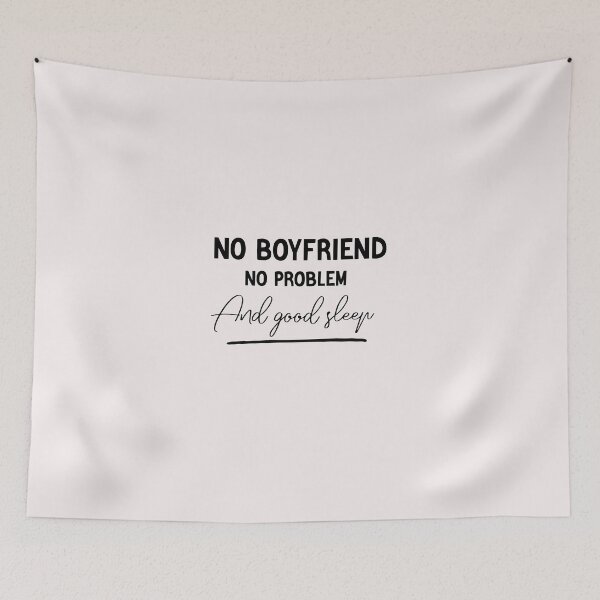 Item preview, no boyfriend no problem and good sleep designed and sold by Crystakim.