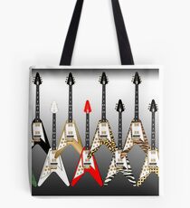 Flying V Attack Tote Bag