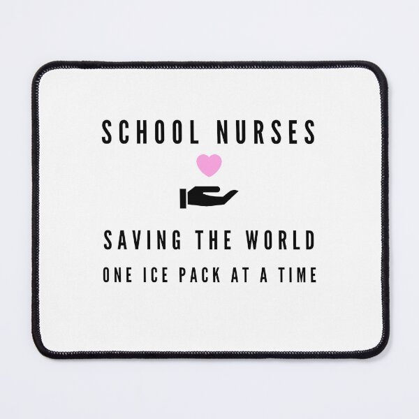 Item preview, School Nurses saving the world one ice pack at a time, cool design for School Nurses designed and sold by Sun Rise.