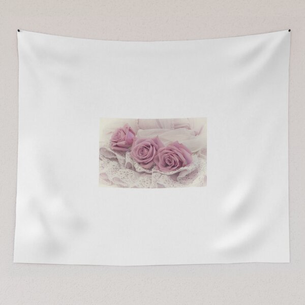 Item preview, Roses And Beaded Lace  designed and sold by Sandra Foster.