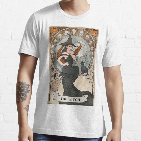 "The Witch Tarot Card Poster, Witch Poster, Witch Art, Witch Wall Art