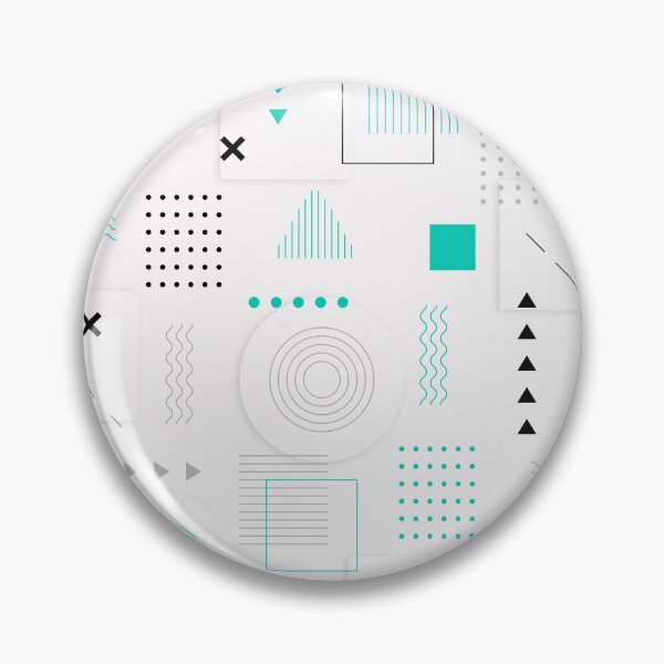Item preview, Flat Geometric Pattern designed and sold by ZafranOnline.