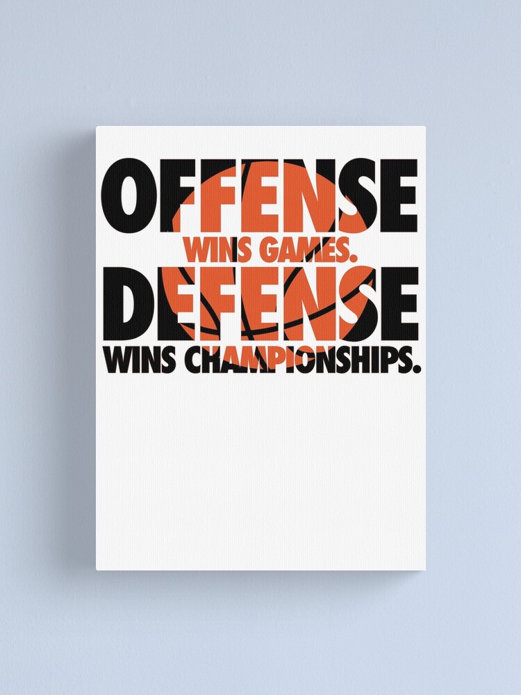 Offense Wins Games Defense Wins Championships - Funny Football Shirts Long  Sleeve T Shirt by mrsmitful