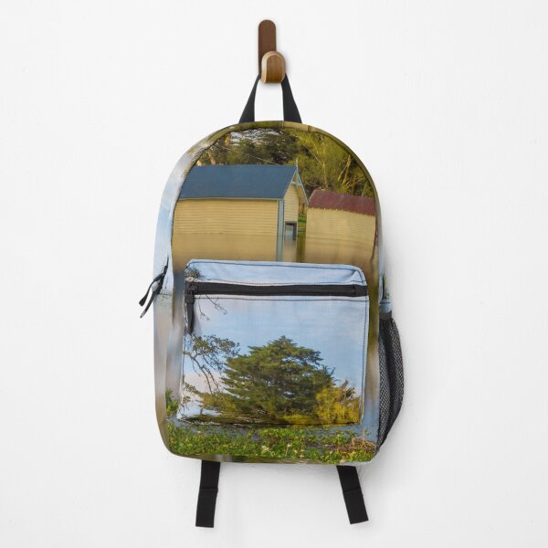 Item preview, Boat Huts on Lake Wendouree, Ballarat designed and sold by susanzentay.