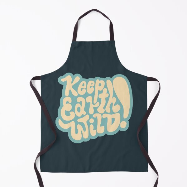 Item preview, Keep the Earth Wild! Nature and backpacker quotes. Wanderlust and environmental awareness. designed and sold by Boogosh.