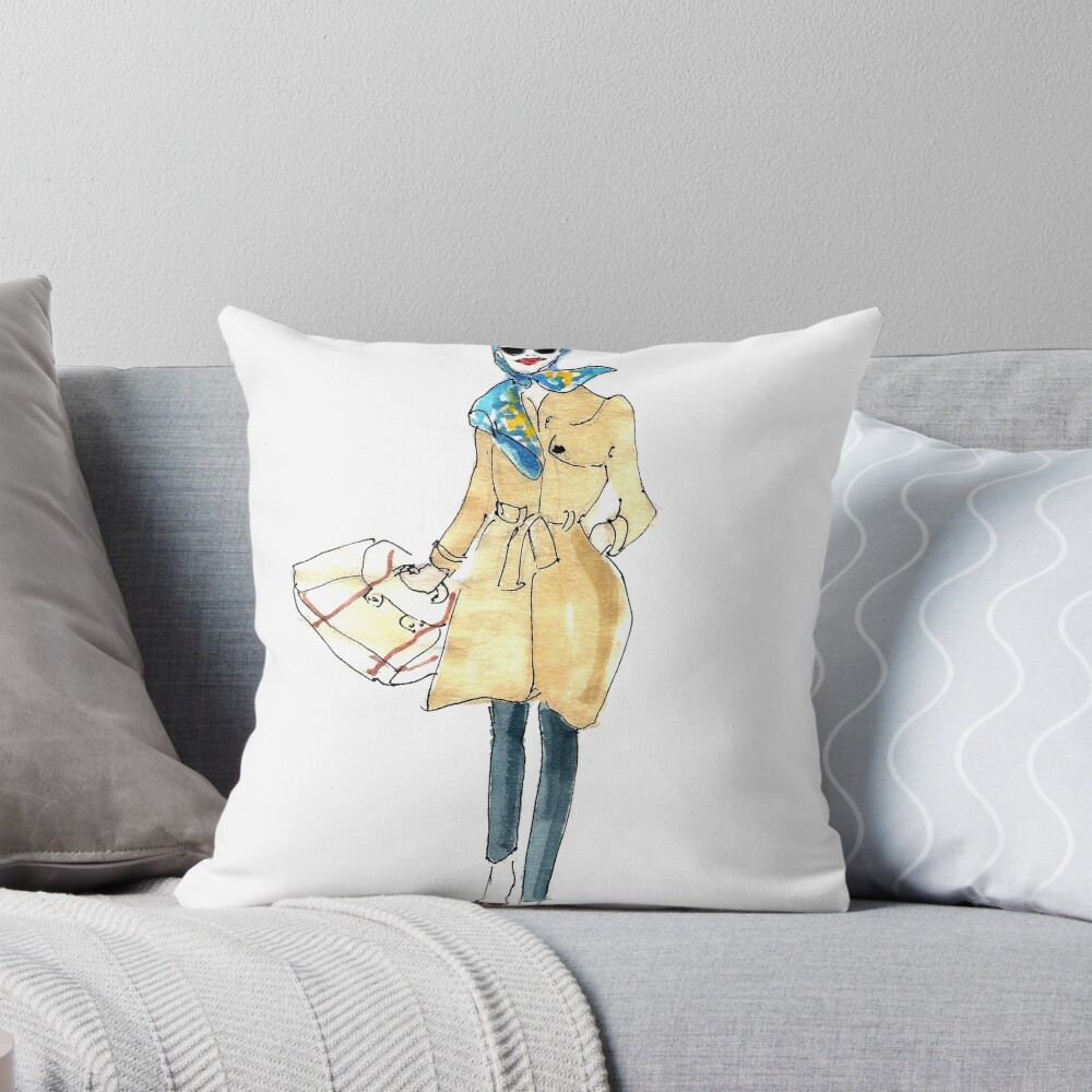 Item preview, Throw Pillow designed and sold by rishann.