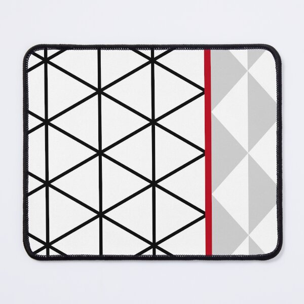 Item preview, Abstract Triangle Red Gray designed and sold by BeatrisVeres.