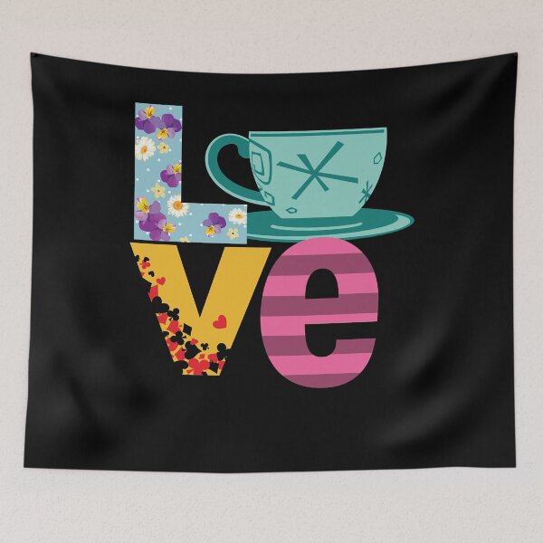 Item preview, Funny Gifts For LOVE in Wonderland Retro Vintage designed and sold by Raymondboyce.