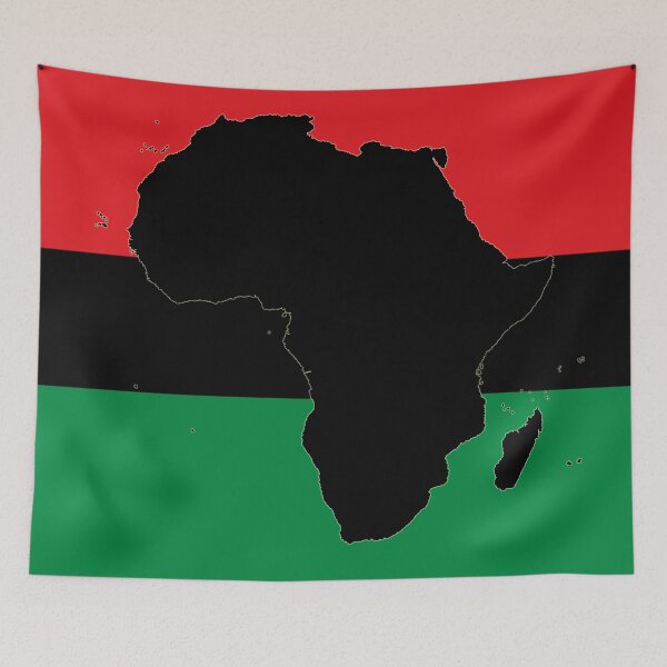 Item preview, Pan Africa Bandana - Pet Dog Flag Accessory designed and sold by deanworld.